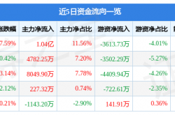 卫宁健康11月14日主力资金净买入1.04亿元