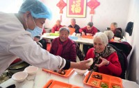 （图文互动）河北青县：农村孝老食堂情暖独居老人